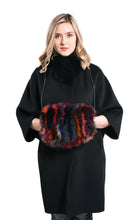 Load image into Gallery viewer, Fox fur bag hand muff