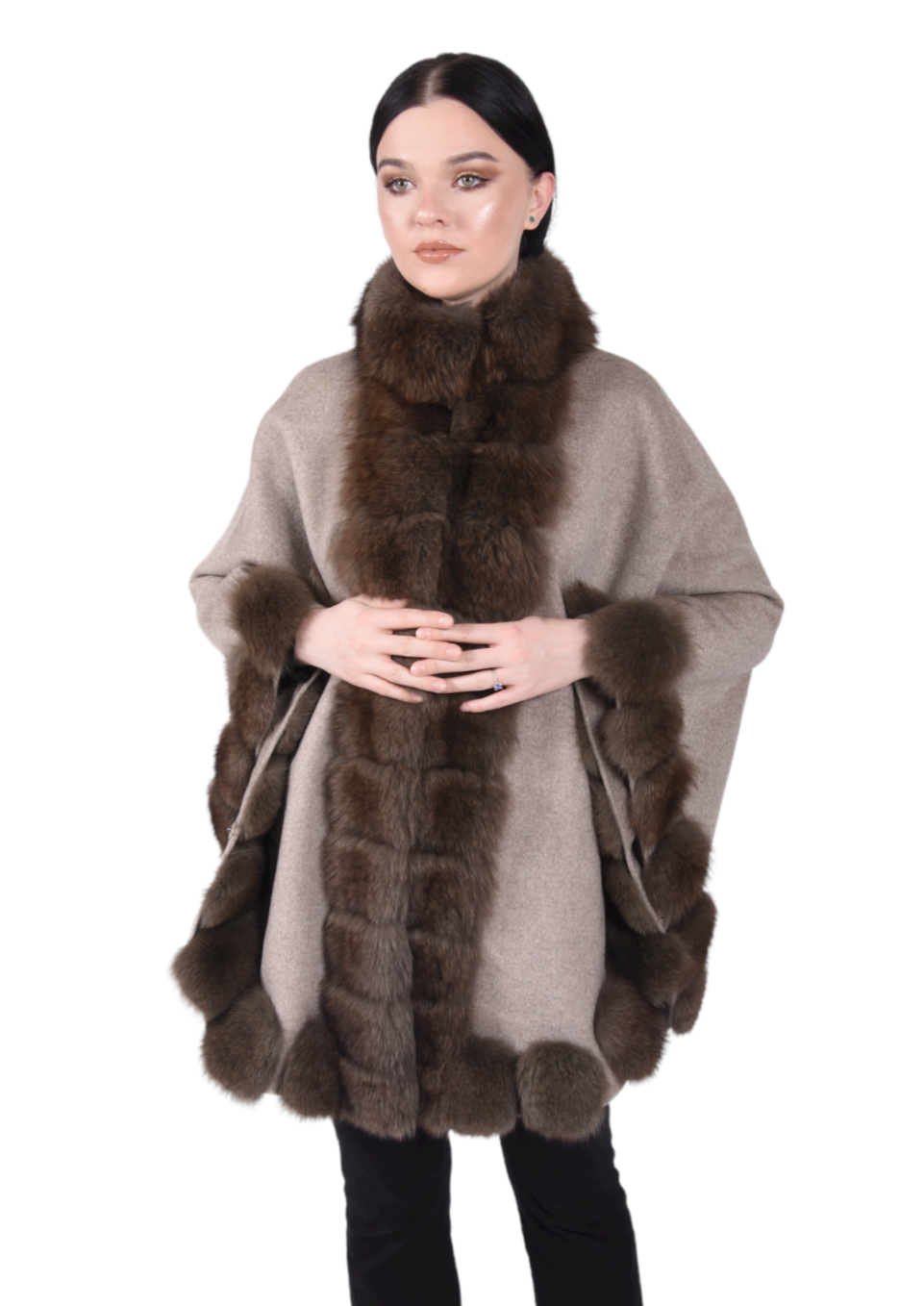 Fur 2025 trimmed cashmere
