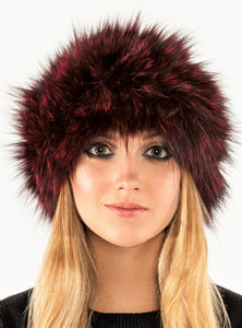 Knitted fox neck warmer & headband
