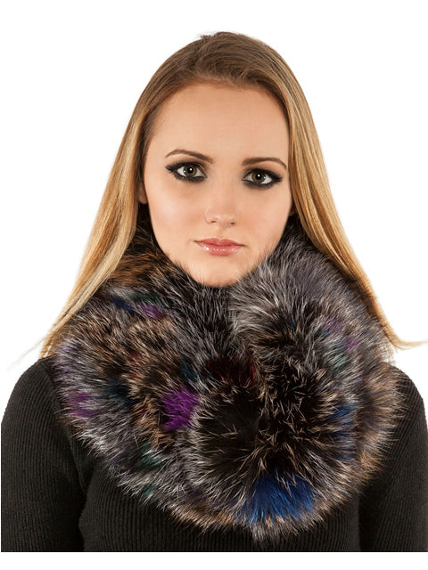 Buy Quality Knitted Fox Neck Warmer Online | Volare New York