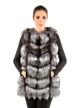 Load image into Gallery viewer, Silver fox vest