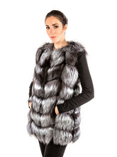 Load image into Gallery viewer, Silver fox vest