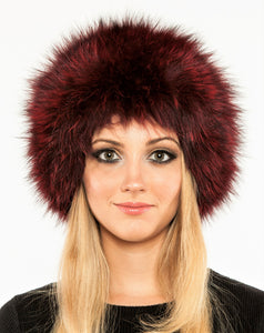Knitted fox hat