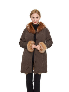 Fox reversible coat